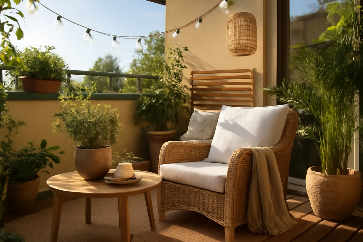 Come creare una zona relax outdoor? Idee facili per trasformare il balcone in un’oasi personale