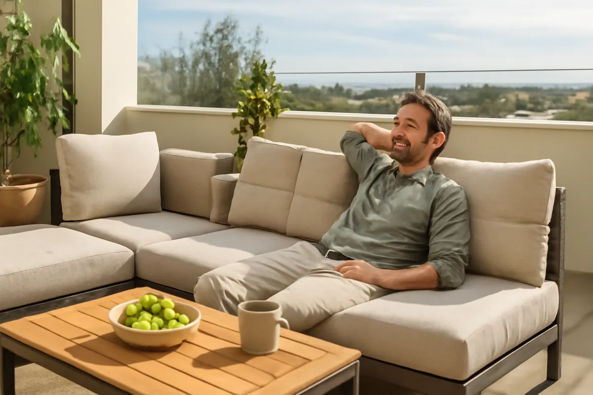 Divani modulari per terrazzo: personalizza lo spazio senza errori e ottieni il massimo relax