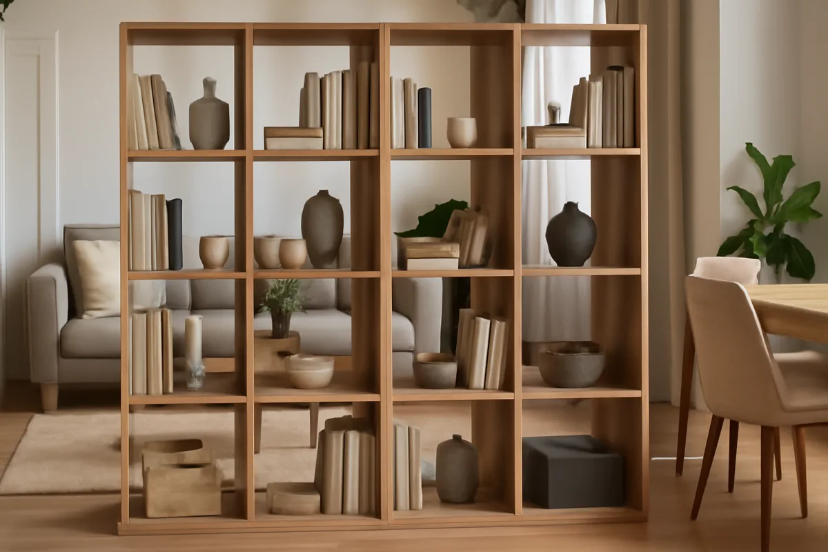 Librerie divisorie open space: idee creative per separare e arredare con gusto