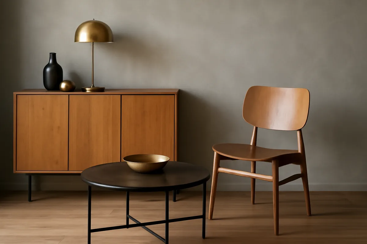 Consigli per combinare legno e metalli nell’arredo: la guida pratica per un effetto elegante e mai banale