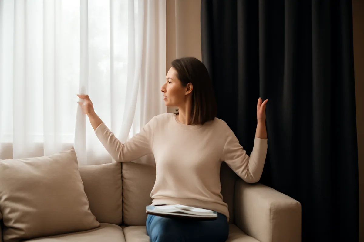 Tende leggere o oscuranti per la zona living? Il consiglio d’arredo che trasforma l’ambiente