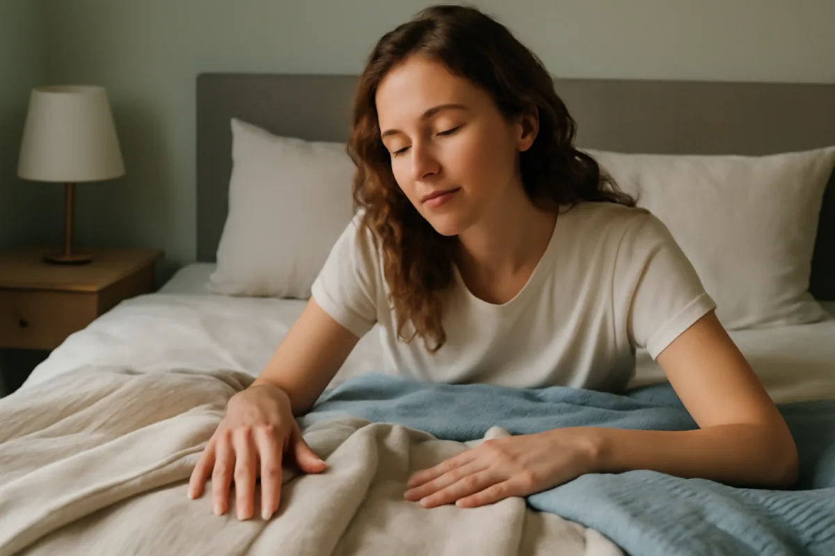 Come rendere la camera da letto più rilassante? I tessuti che fanno davvero la differenza sul sonno