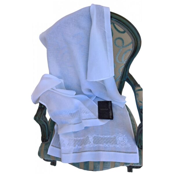 Coppia asciugamani lino "ASC010"